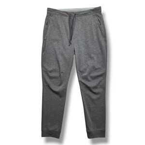 Mack Weldon Atlas Jogger Mens Large Gray Stretch Pants